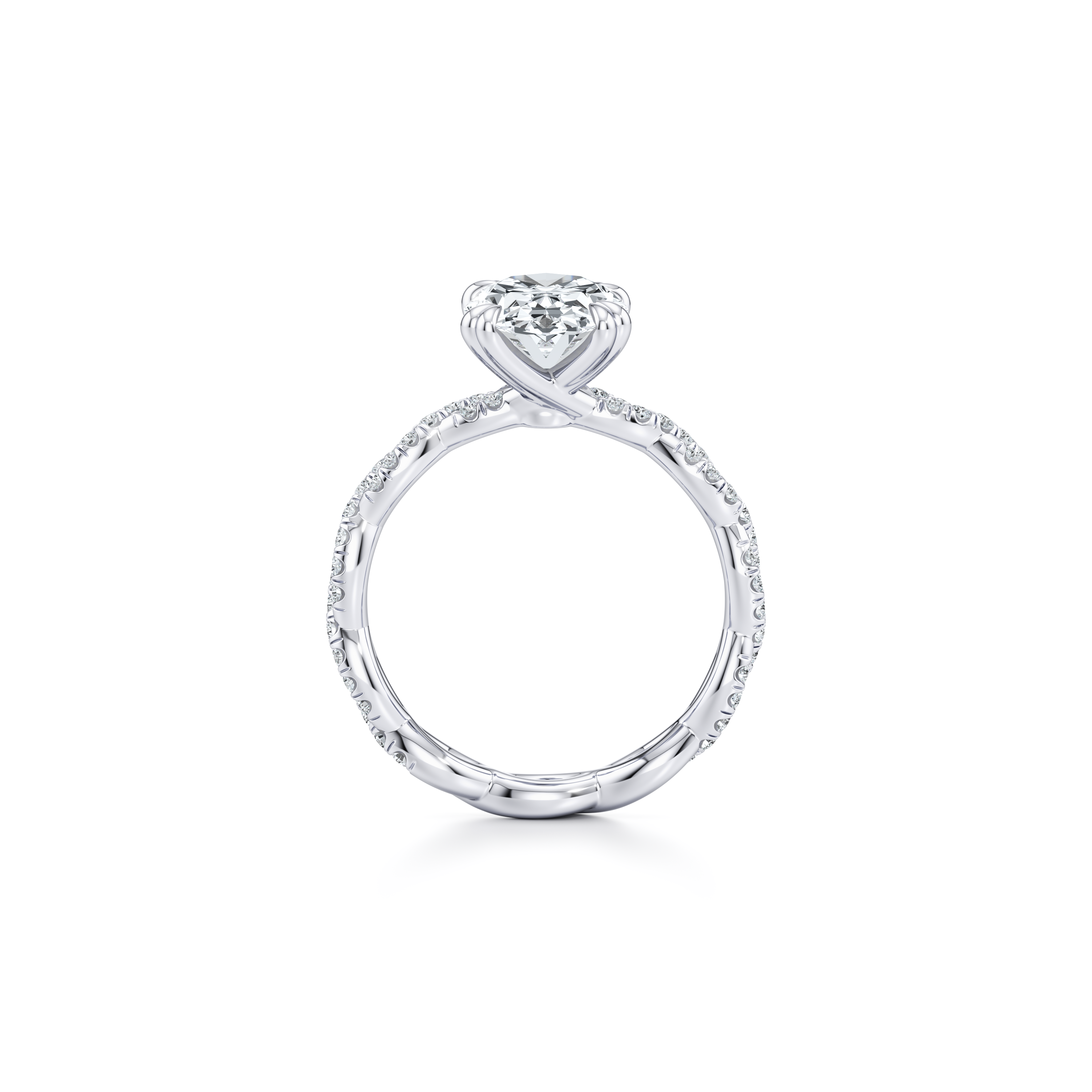 Ivy Solitaire Lab Diamond Engagement Ring