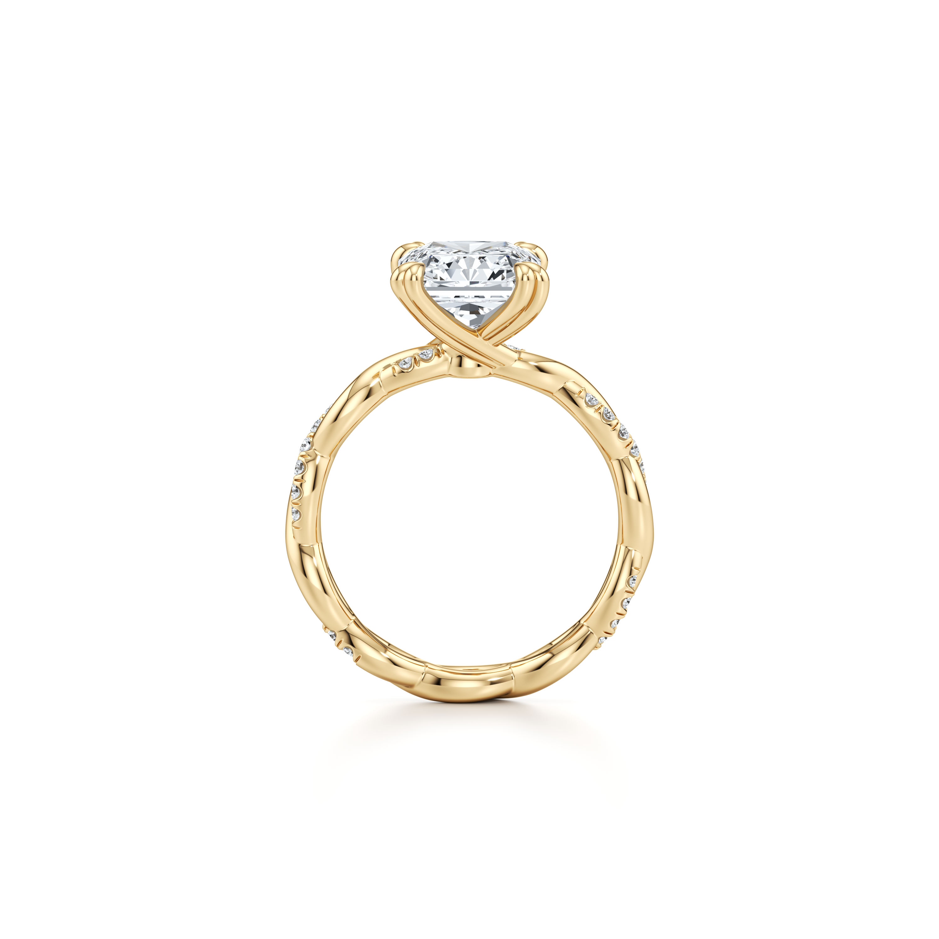 Ivy Solitaire Lab Diamond Engagement Ring