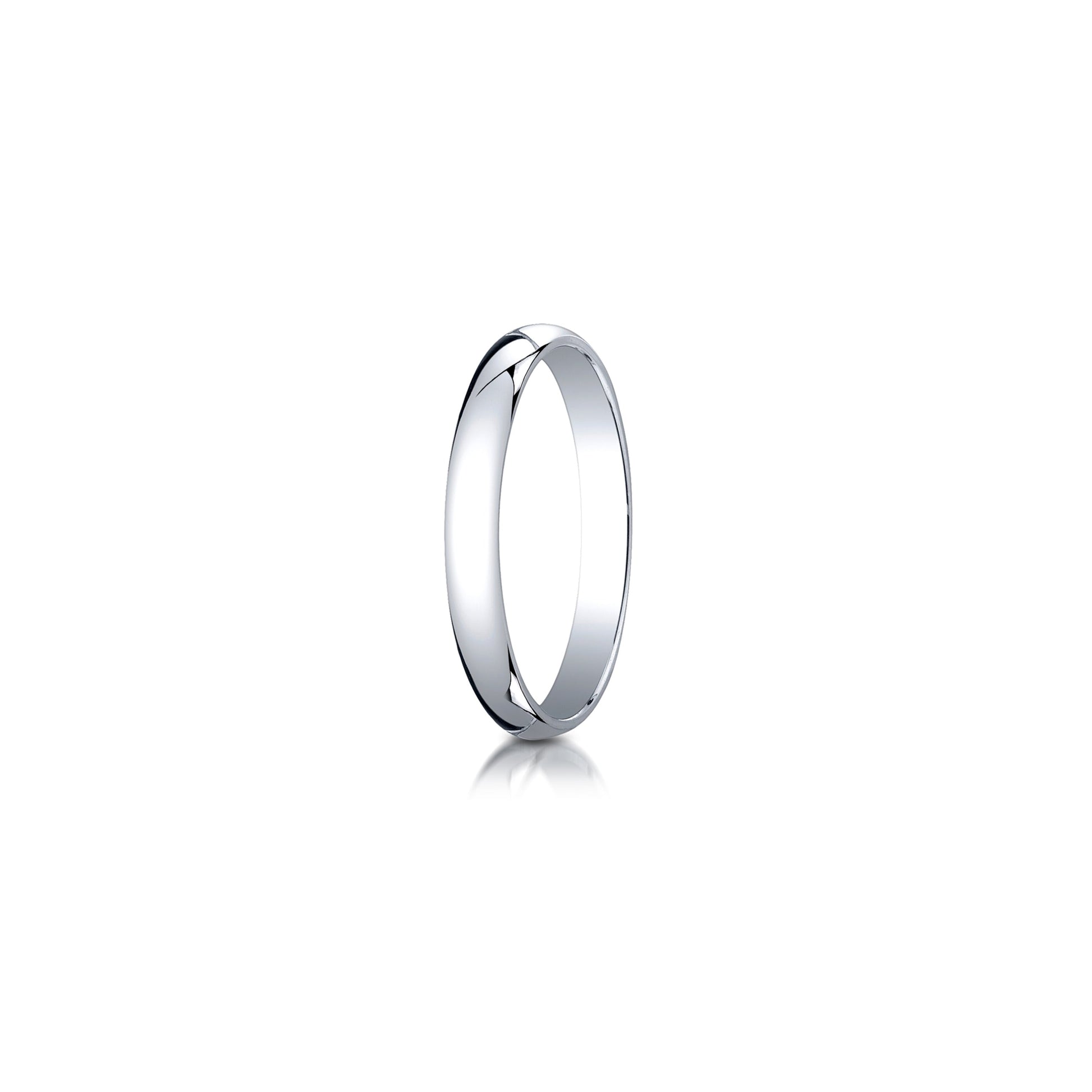 Precious Metal:18k White Gold;Band Width:3mm