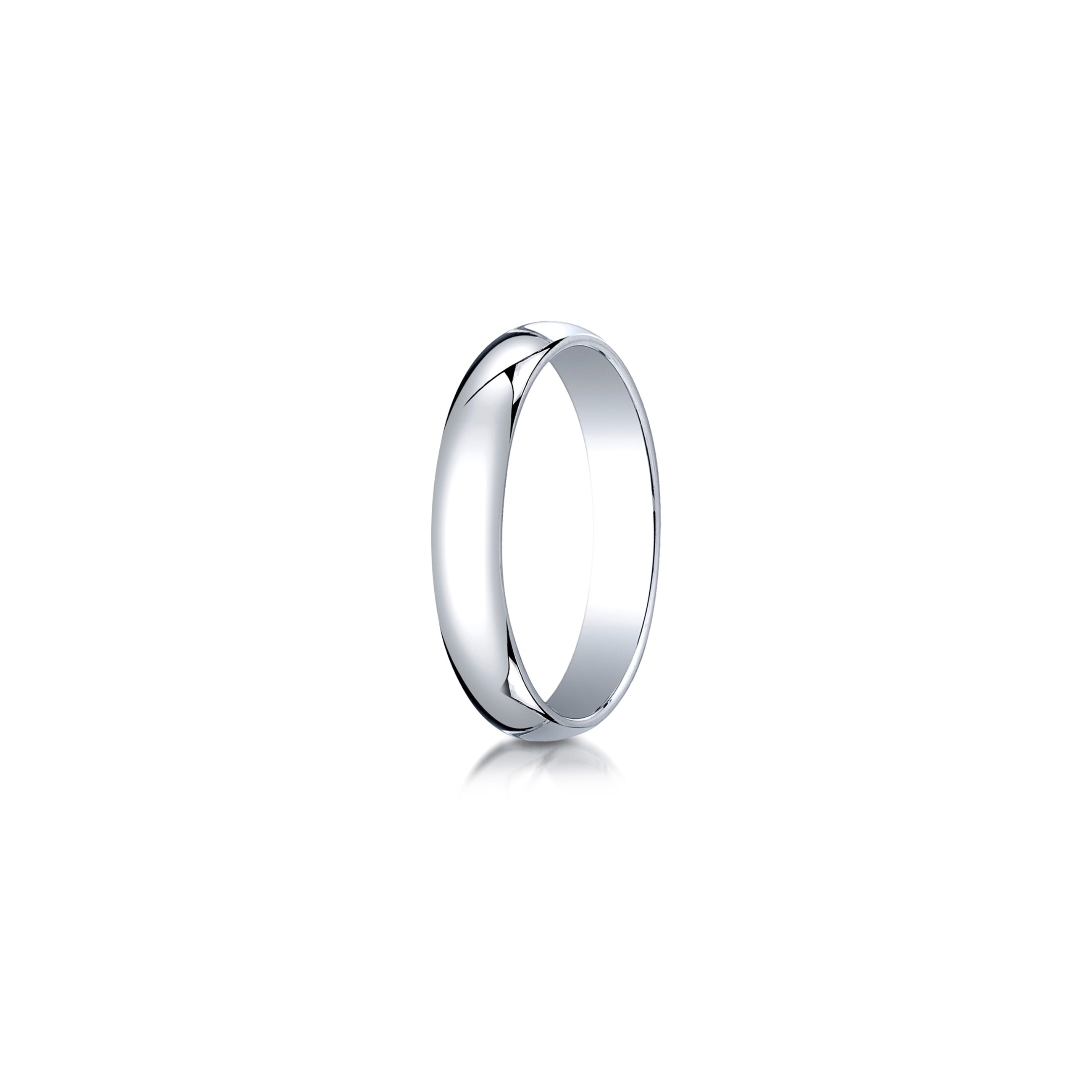 Precious Metal:18k White Gold;Band Width:4mm