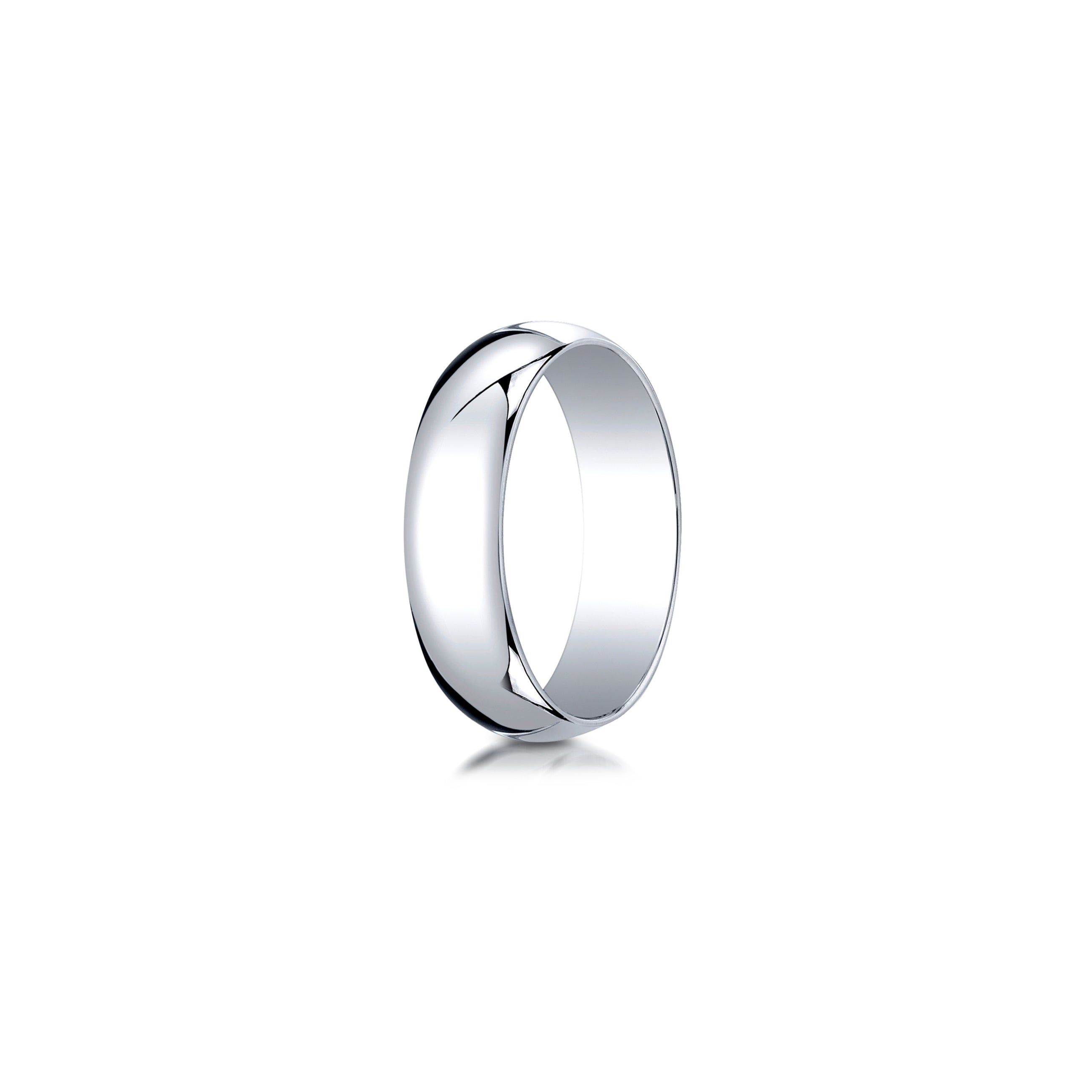 Precious Metal:18k White Gold;Band Width:6mm