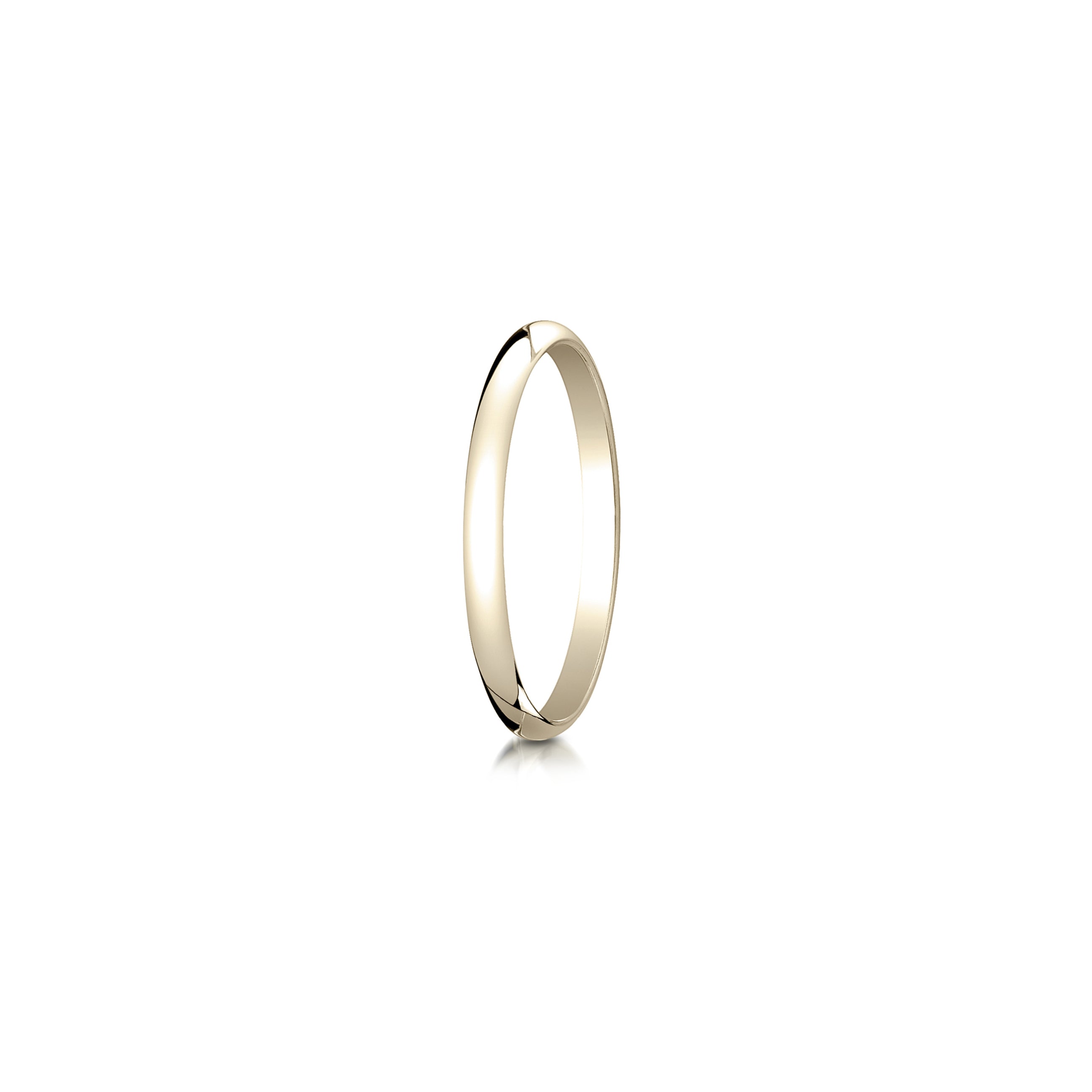 Precious Metal:18k Yellow Gold;Band Width:2mm