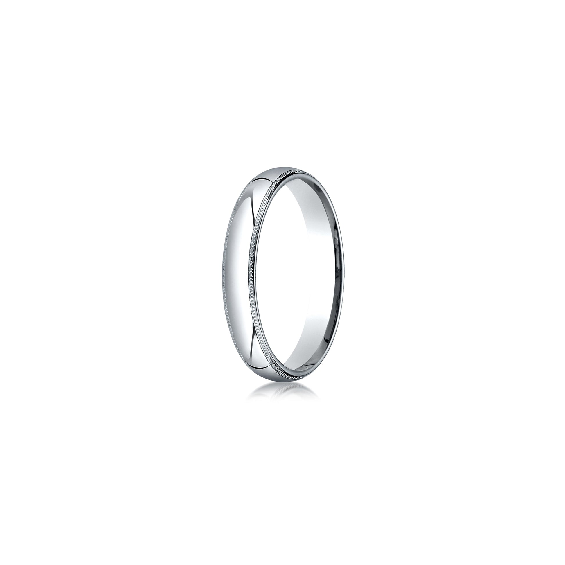 Precious Metal:Platinum;Band Width:4mm