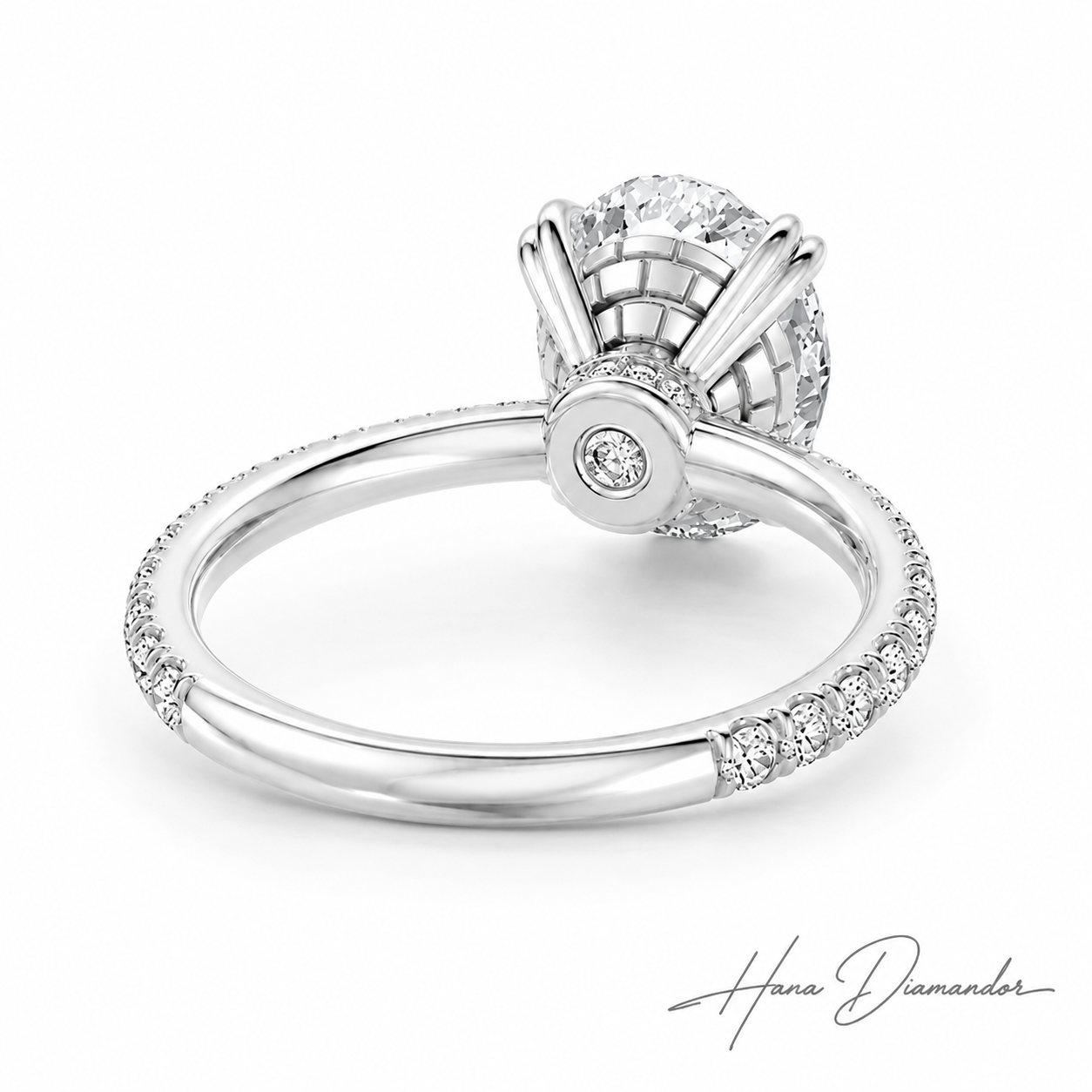 Charlie Oval Engagement Ring