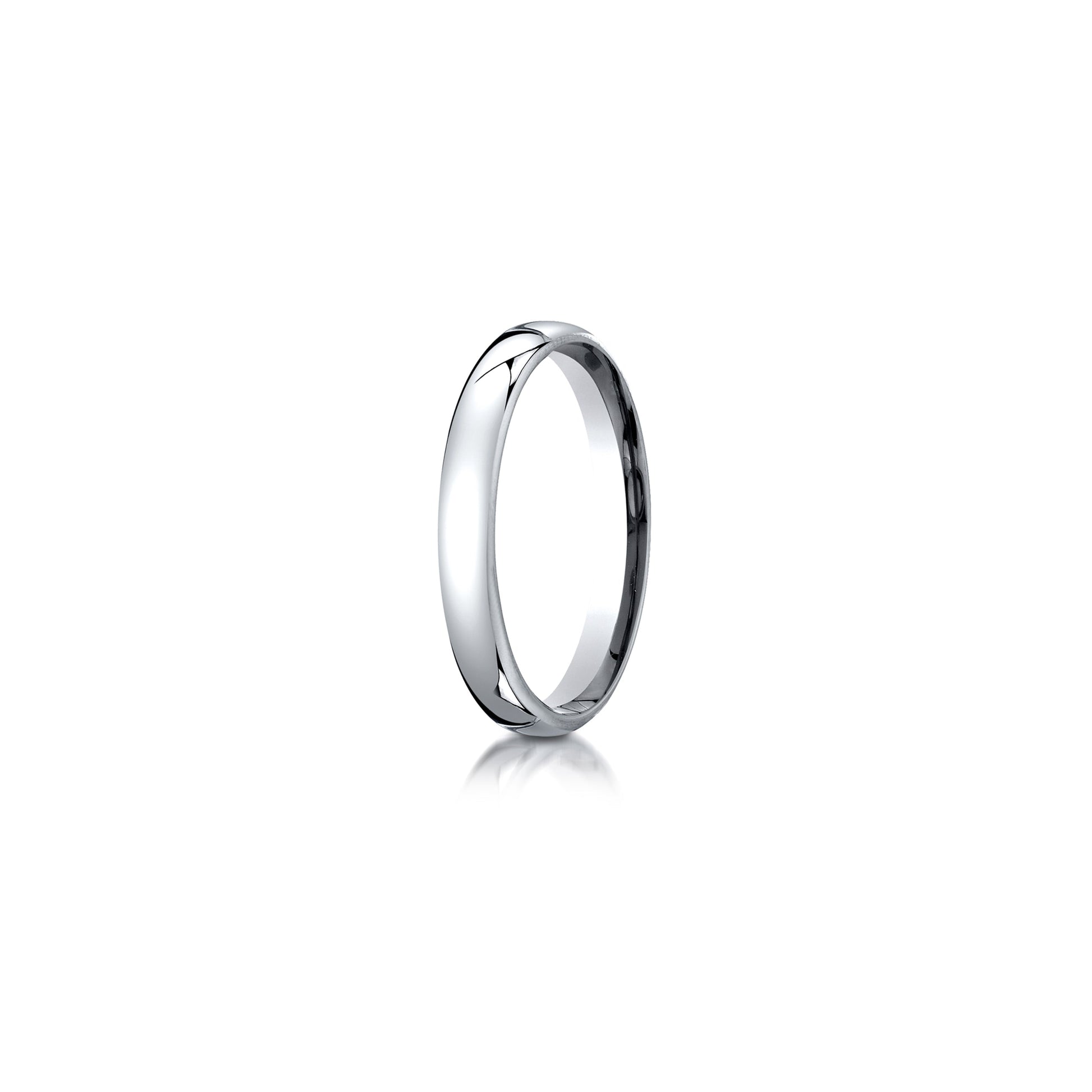 Precious Metal:18k White Gold;Band Width:3.5mm