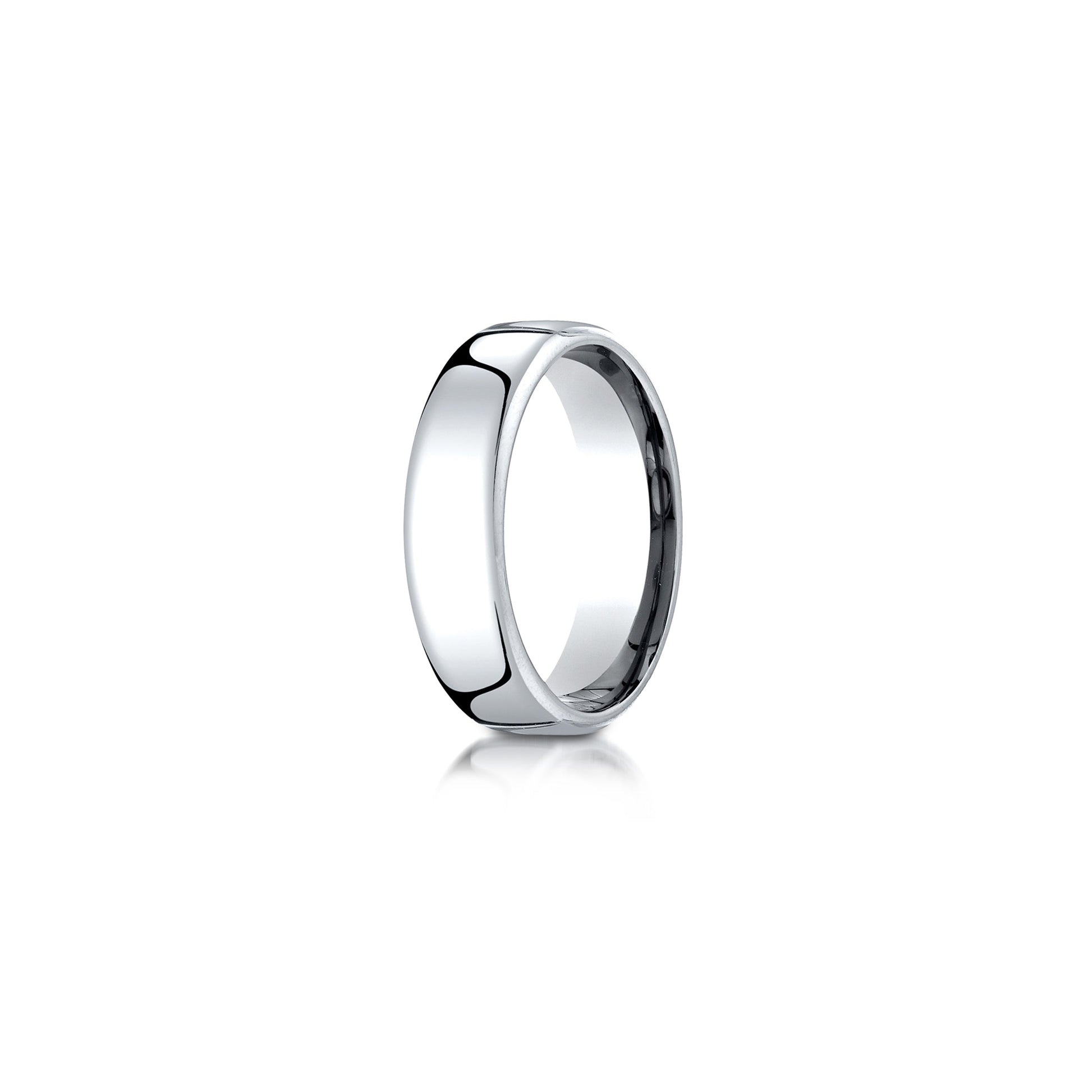 Precious Metal:18k White Gold;Band Width:6.5mm