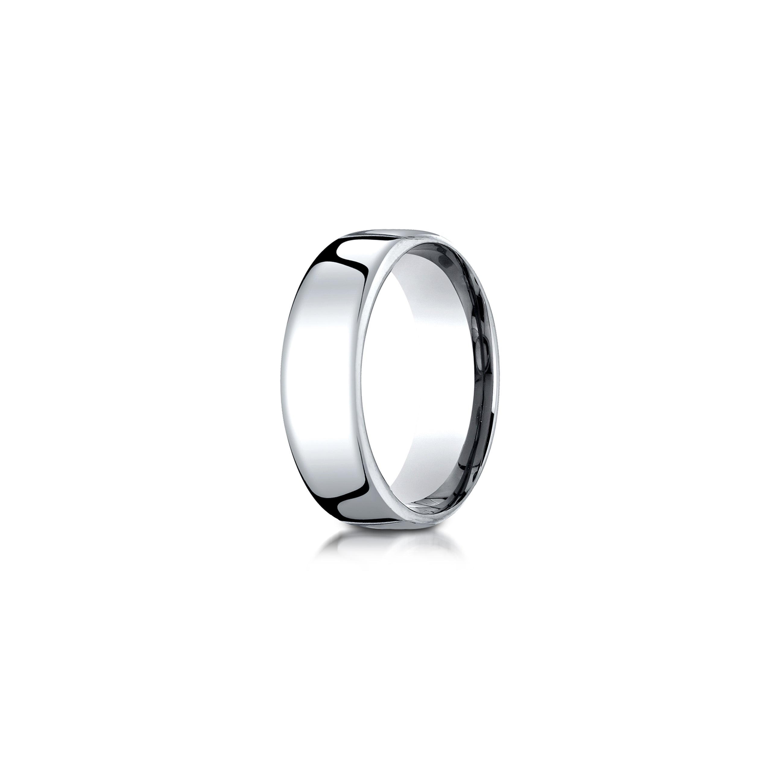 Precious Metal:18k White Gold;Band Width:7.5mm