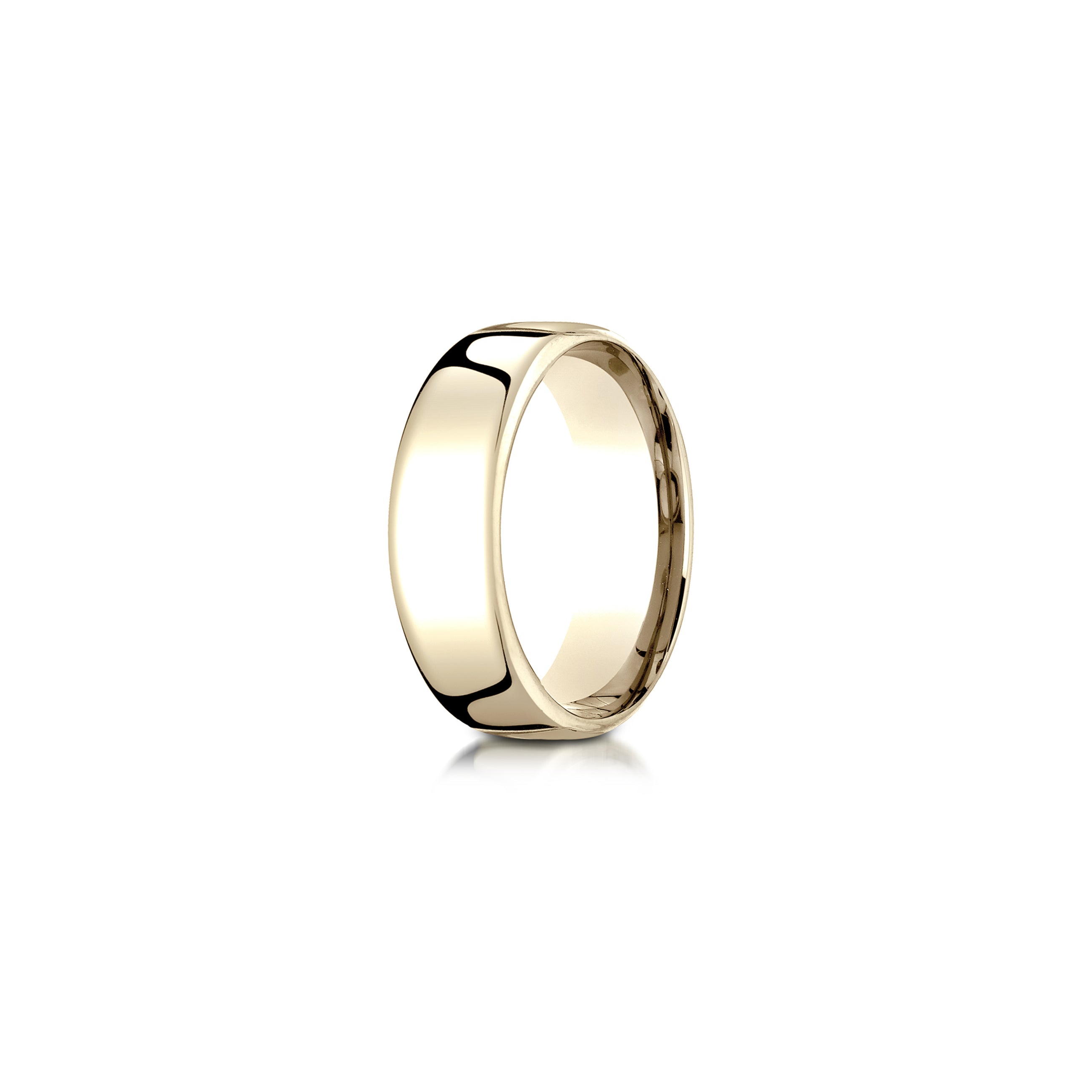 Precious Metal:18k Yellow Gold;Band Width:7.5mm
