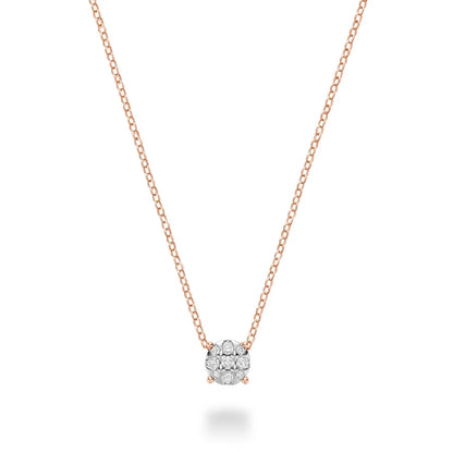 Illusion Diamond Pendant