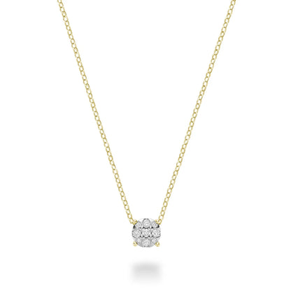 Illusion Diamond Pendant