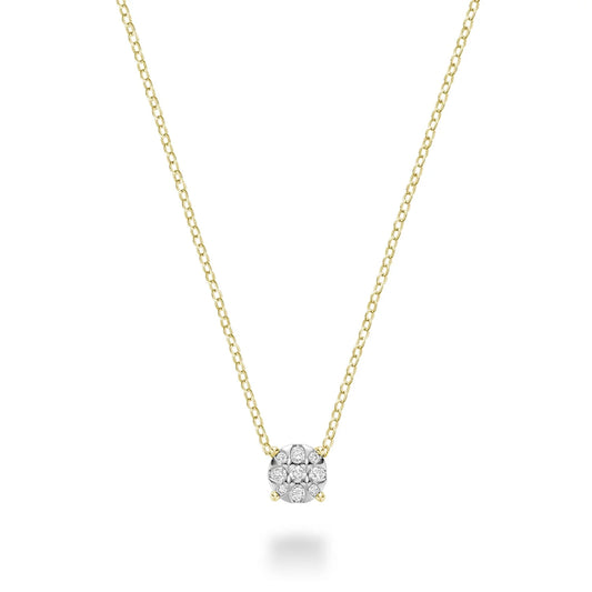 Illusion Diamond Pendant