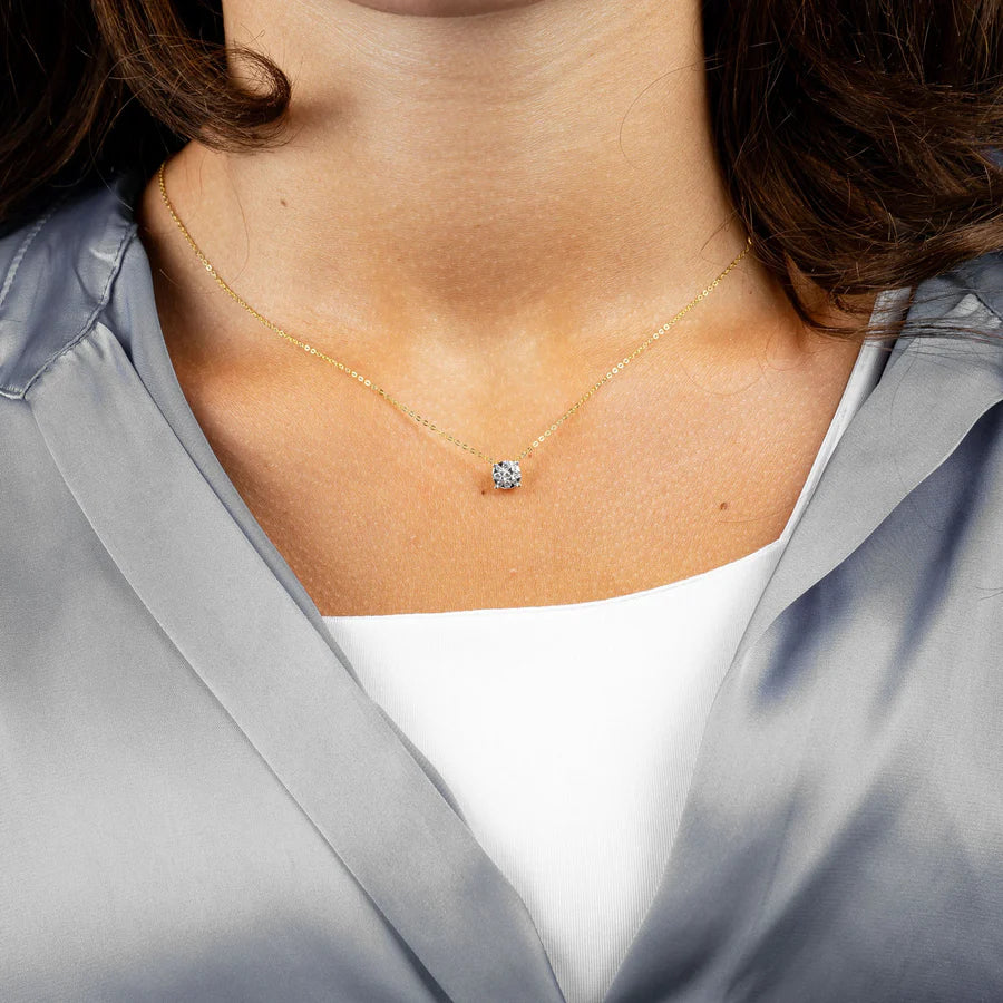 Illusion Diamond Pendant