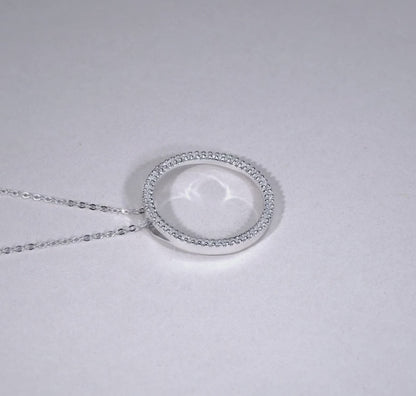 Circle Of Life Diamond Pendant