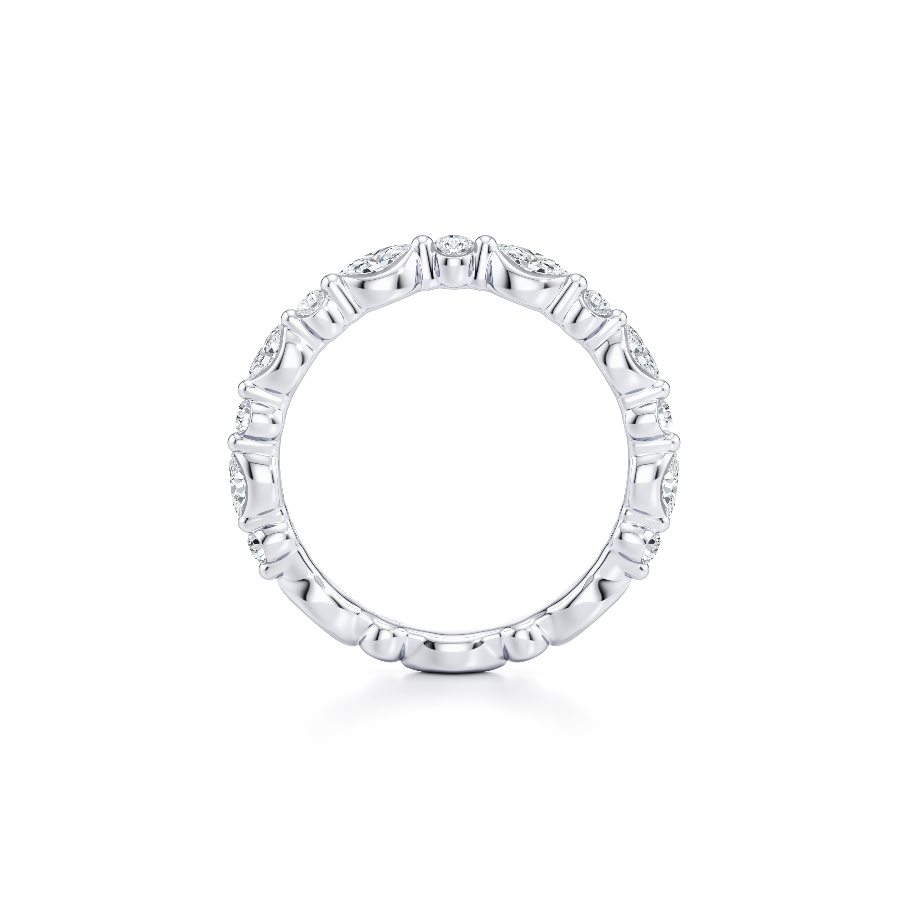 Vivienne Lab Diamond Wedding Band