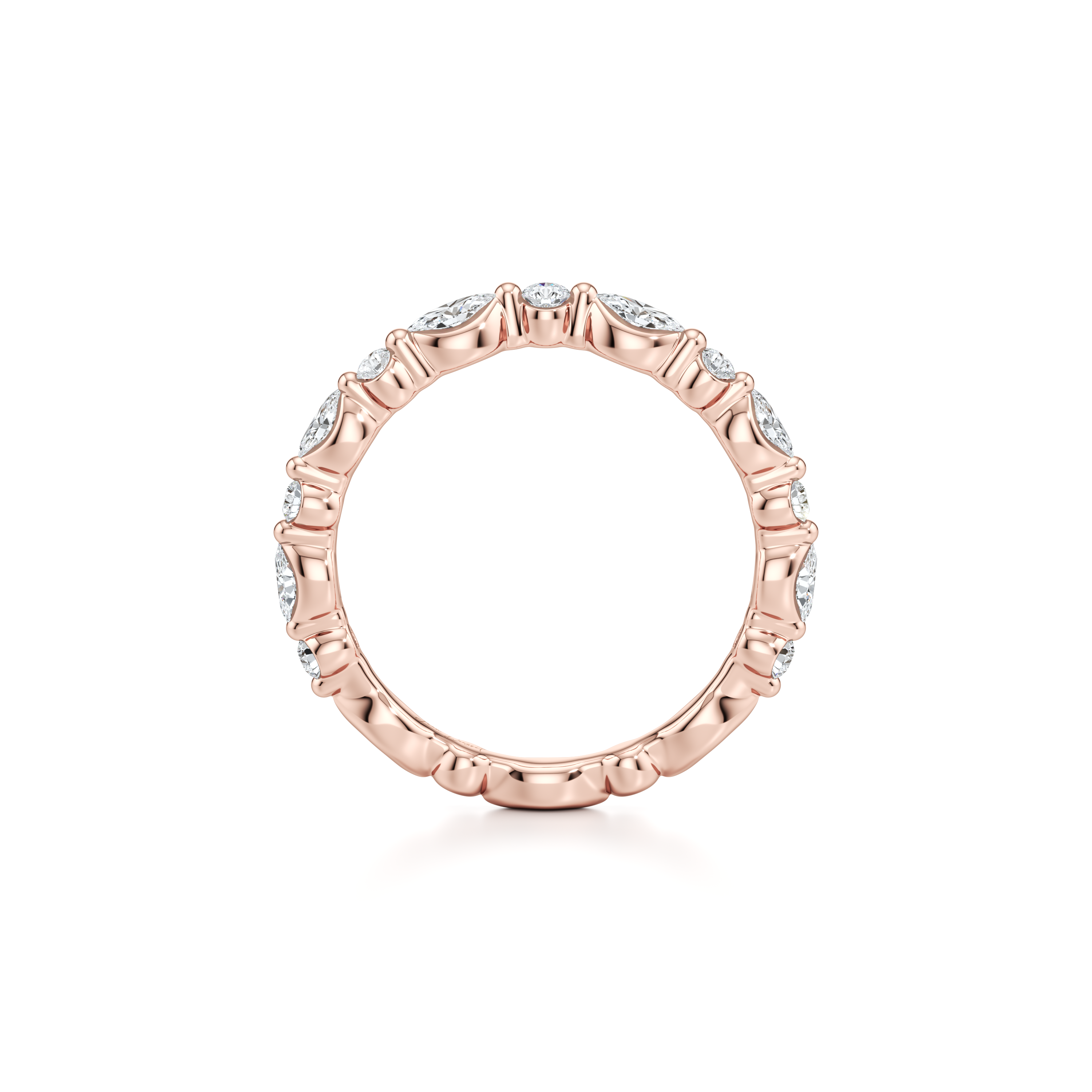 Vivienne Lab Diamond Wedding Band