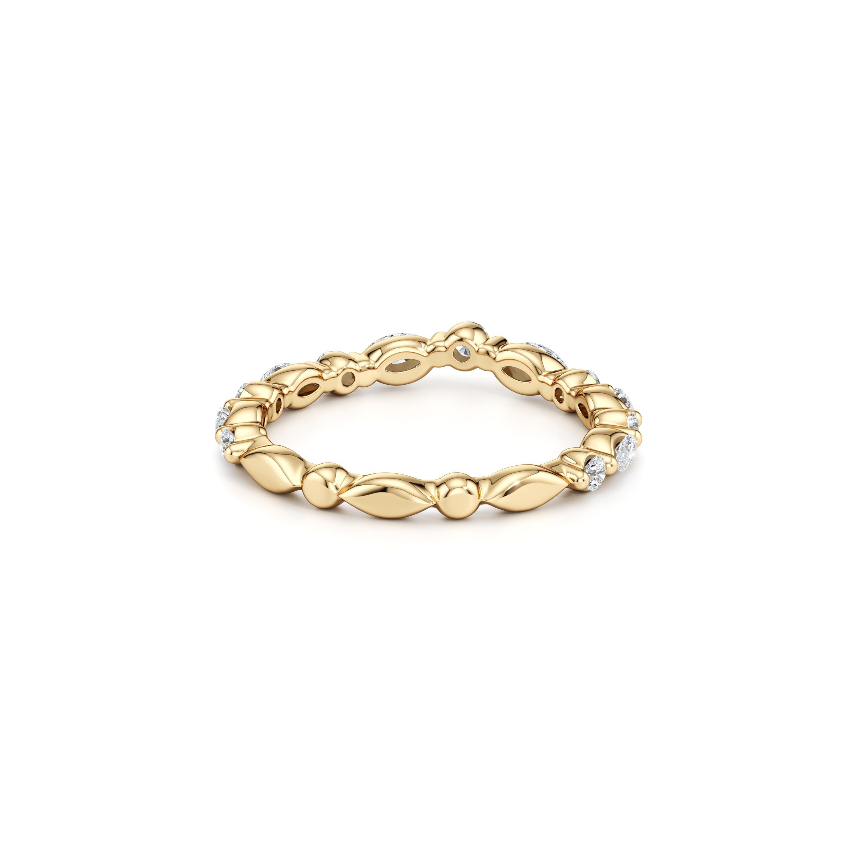 Vivienne Lab Diamond Wedding Band