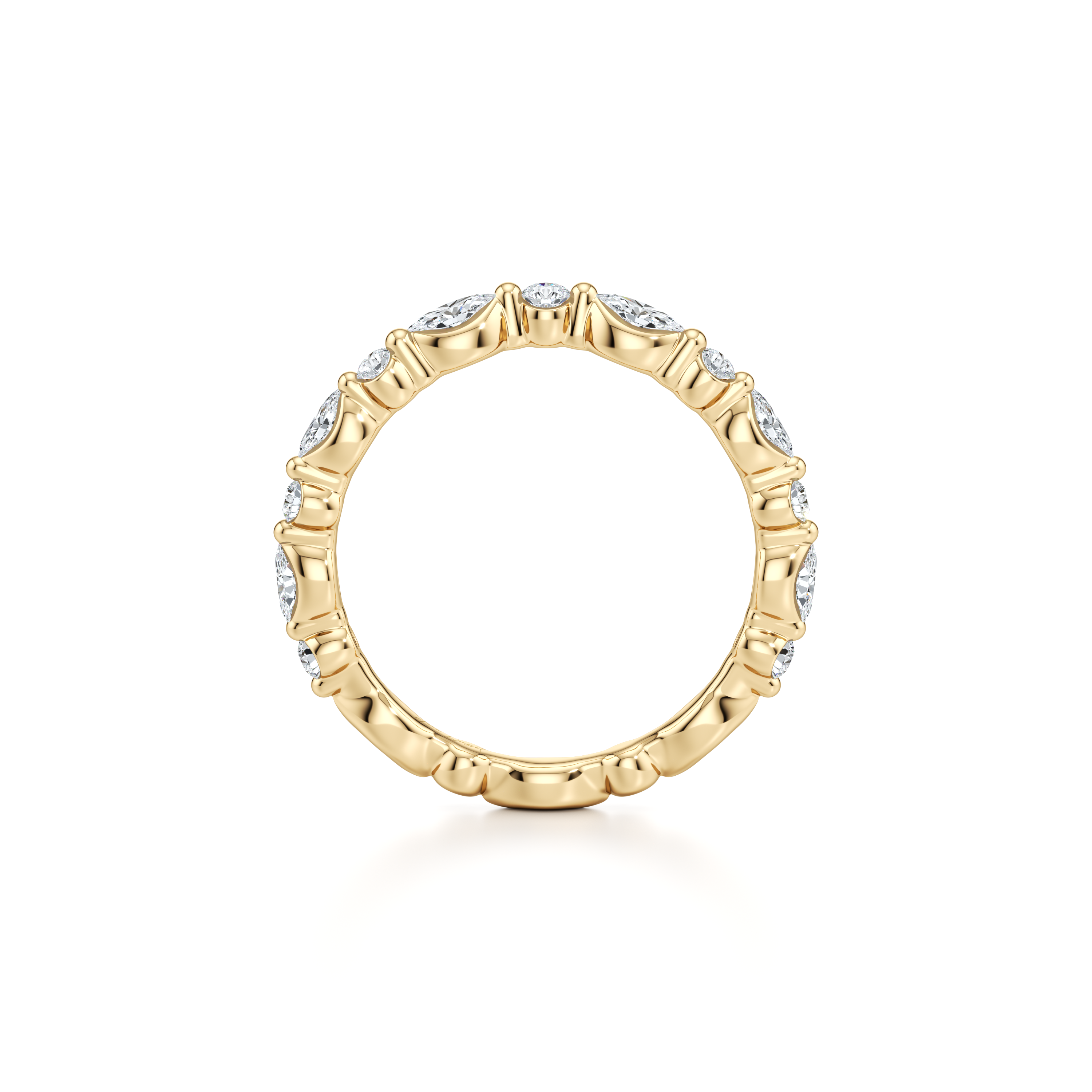 Vivienne Lab Diamond Wedding Band