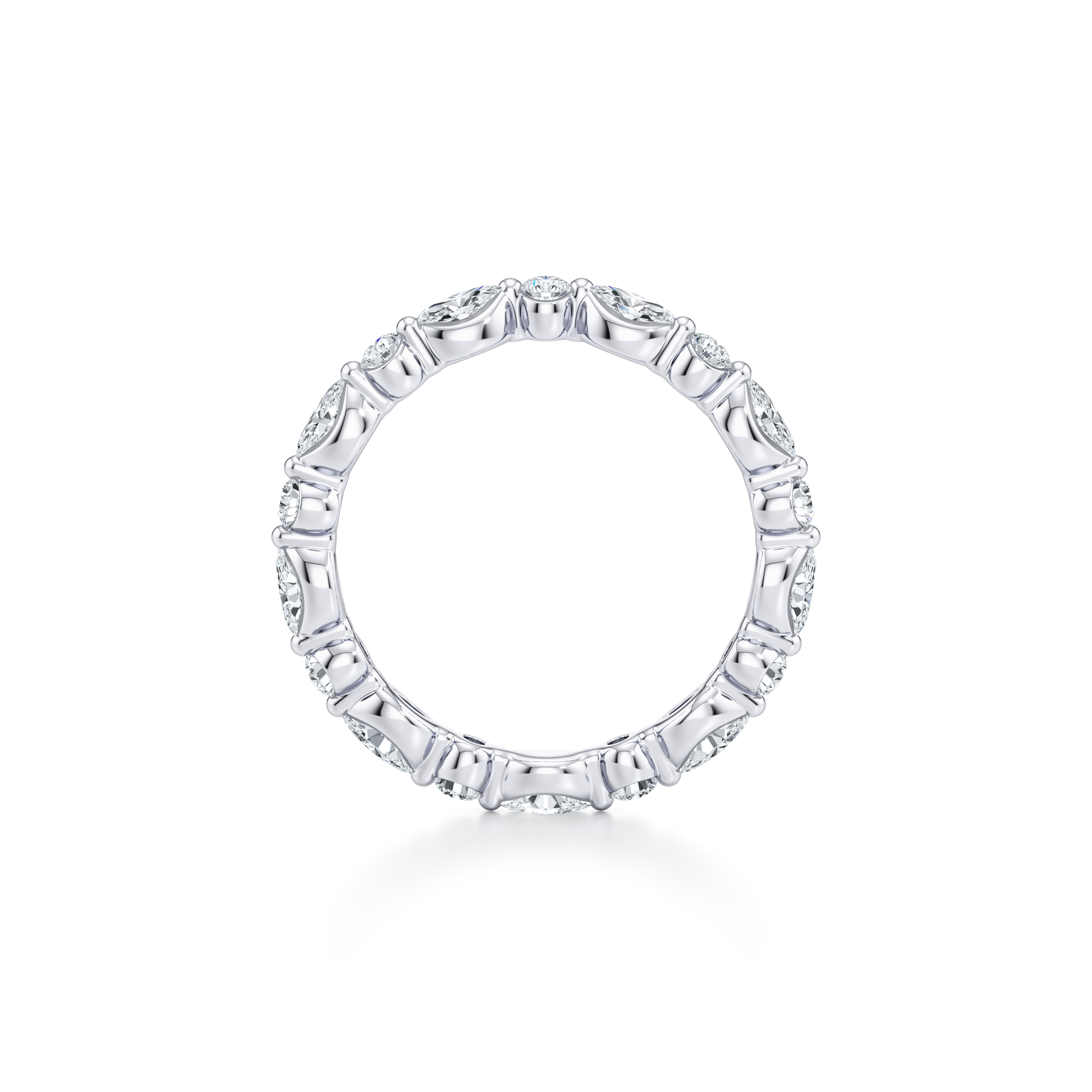 Vivienne Lab Diamond Wedding Band