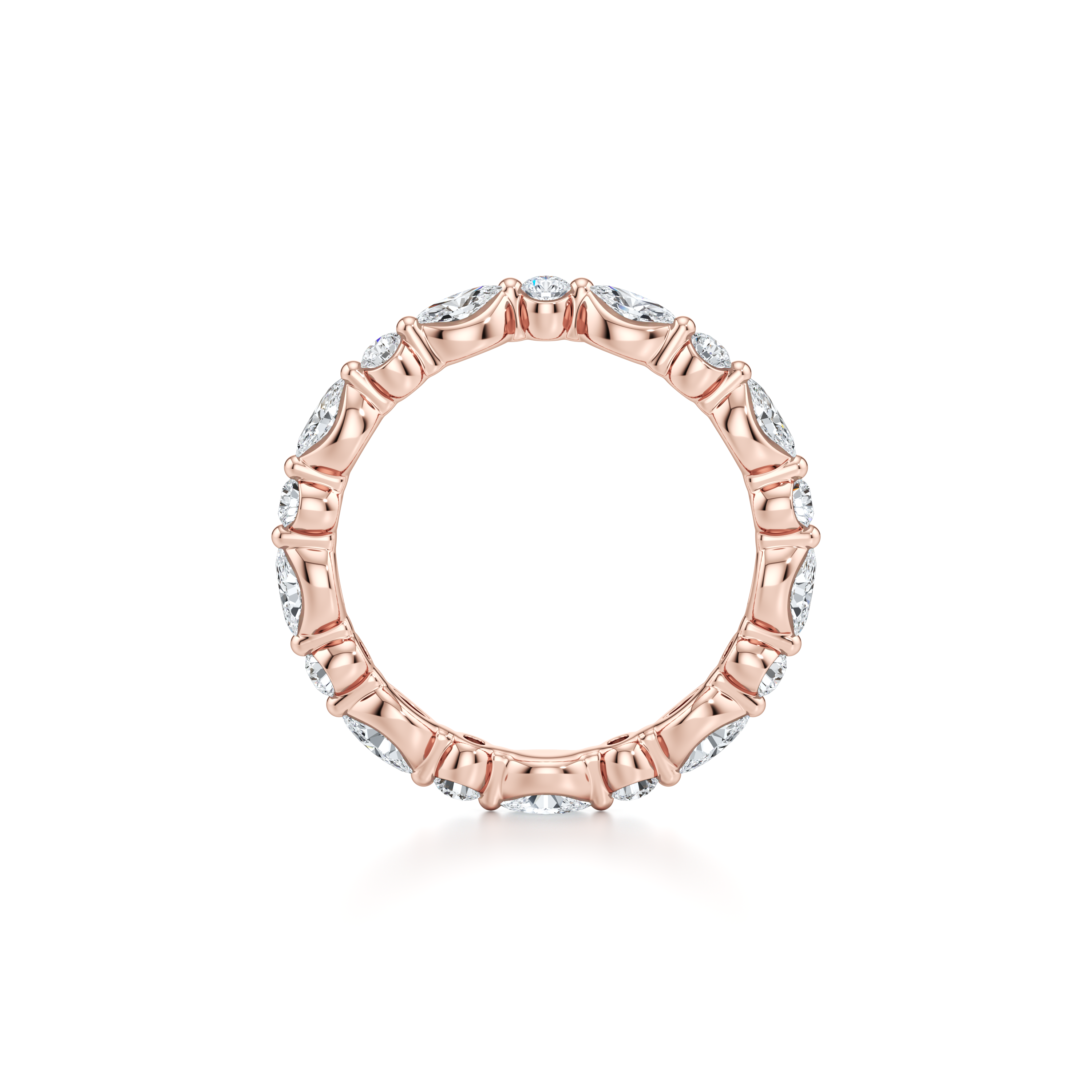 Vivienne Lab Diamond Wedding Band
