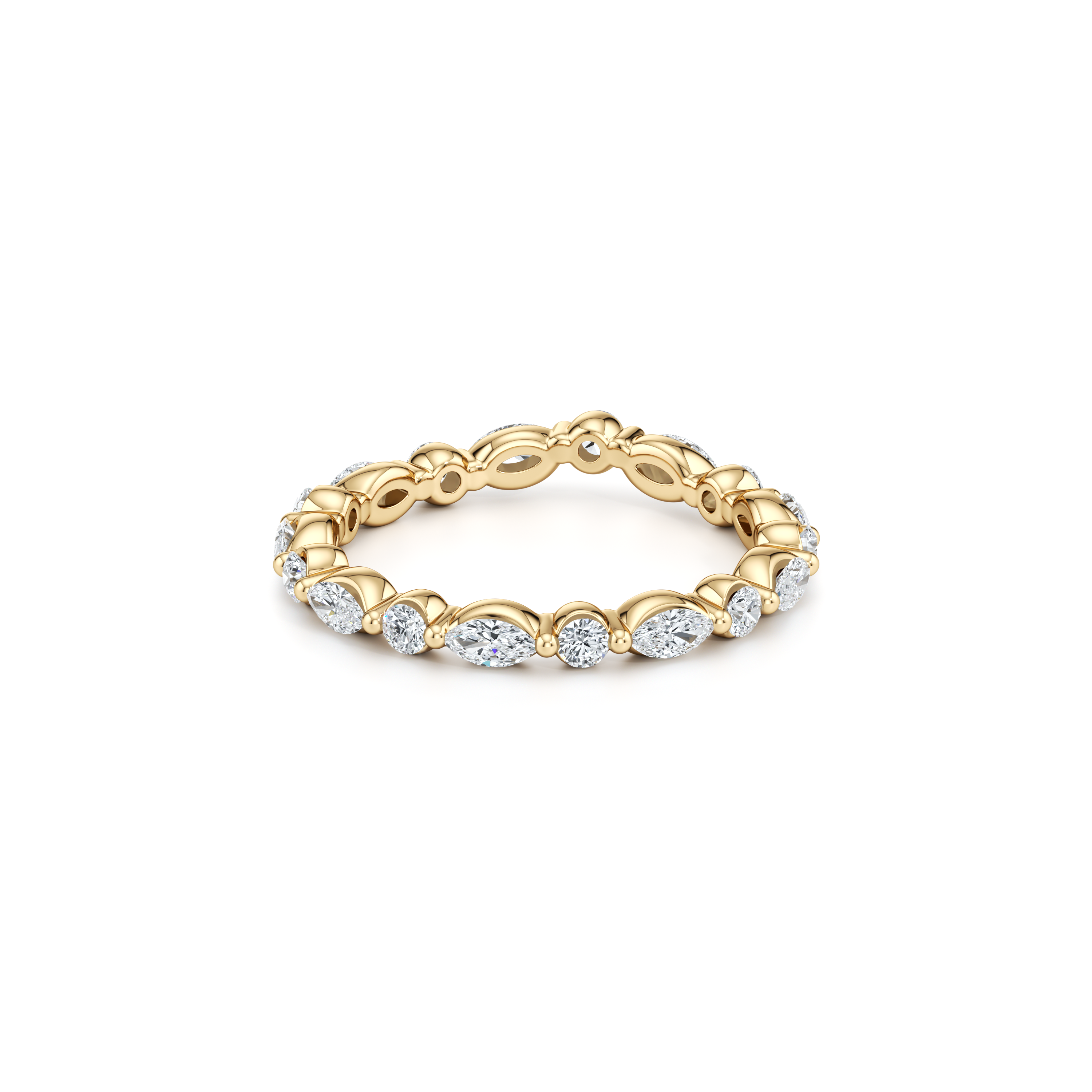 Vivienne Lab Diamond Wedding Band